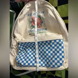 VANS.. We Bloom Together Mother Earth Backpack Vans | Bags | Vans Mother Earth We Bloom Together Backpack  main image 3